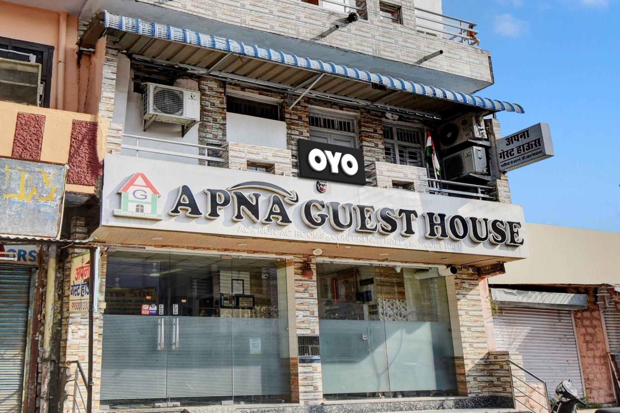 Oyo Flagship Apna Guest House Kota  Bagian luar foto