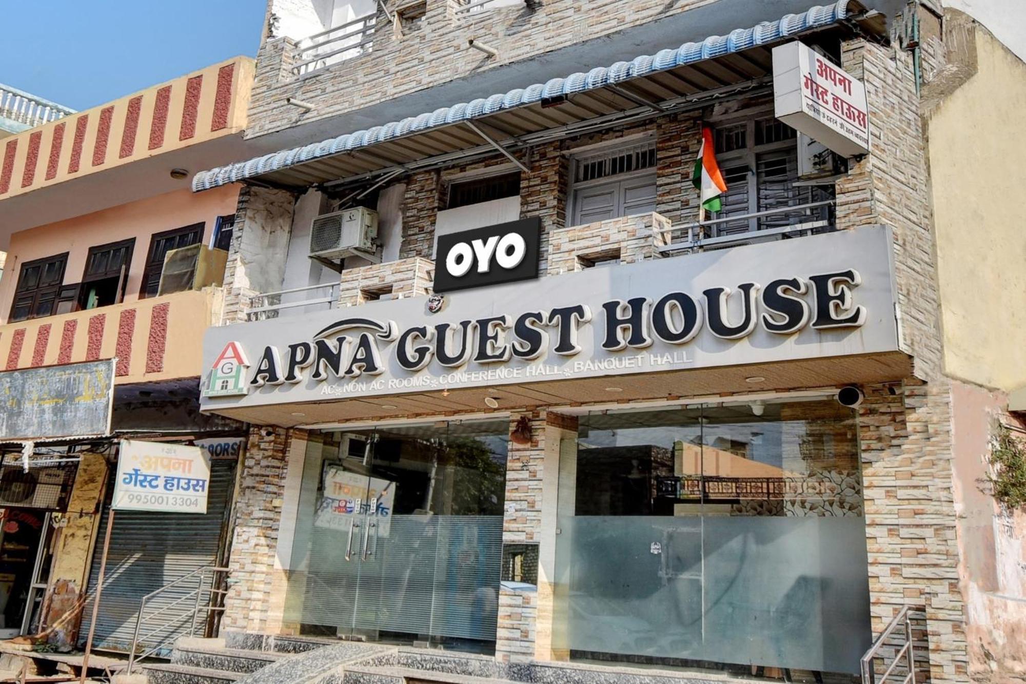 Oyo Flagship Apna Guest House Kota  Bagian luar foto