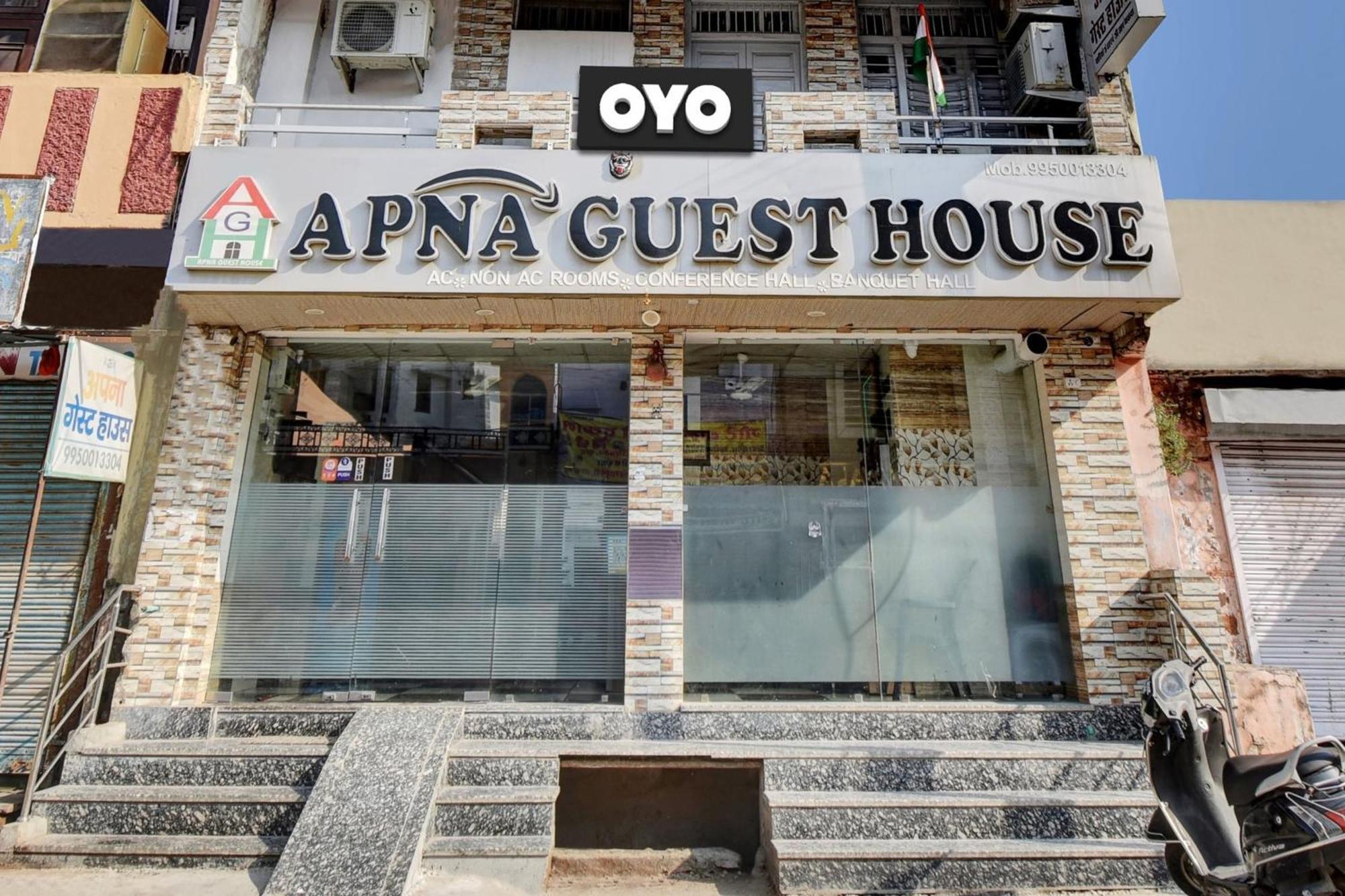 Oyo Flagship Apna Guest House Kota  Bagian luar foto